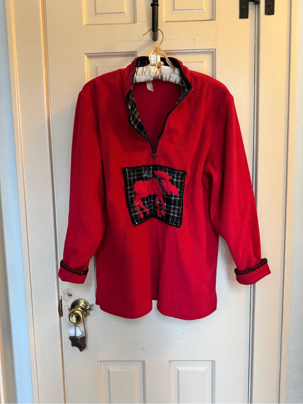 Vintage cold water creek woman’s half zip up fleece